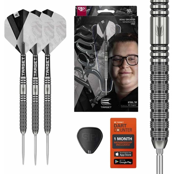 Strelice Za Pikado Beau Greaves G1 SP 90% Tungsten