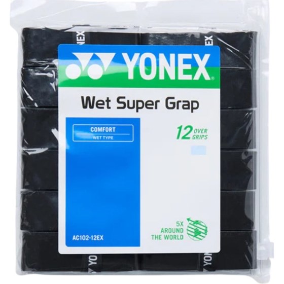 Grip Za Reket Yonex Wet Super Grap Comfort Crna