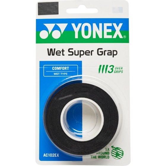 Grip Za Reket Yonex Wet Super Grap Comfort Crna