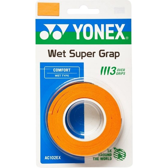 Grip Za Reket Yonex Wet Super Grap Comfort Narančasta