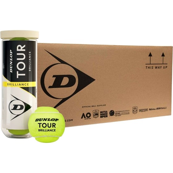Loptice Za Tenis Dunlop tour Brilliance 3/1