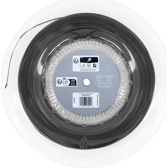 Žica Za Tenis Dunlop Black Widow ATP Tour 1.26mm 200m Crna
