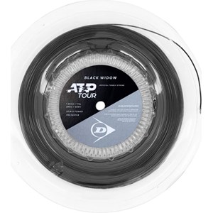Žica Za Tenis Dunlop Black Widow ATP Tour 1.26mm 200m Crna