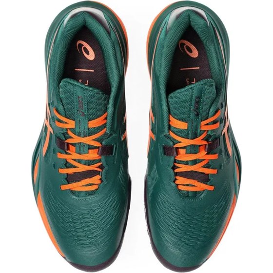 Tenisice Za Padel Asics Gel Resolution X Jewel Green/Energy Orange