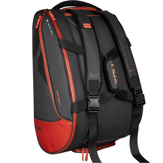 Torba Za Padel Nox Luxury Open Crna/Crvena