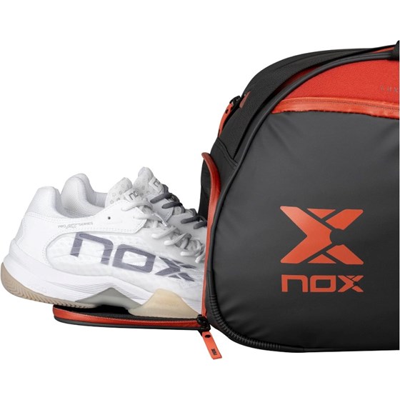 Torba Za Padel Nox Luxury Open Crna/Crvena