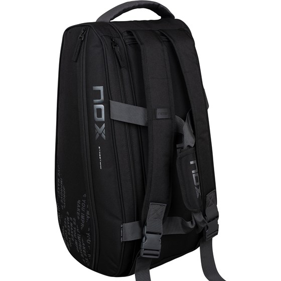 Torba Za Padel Nox Street Crna/Siva