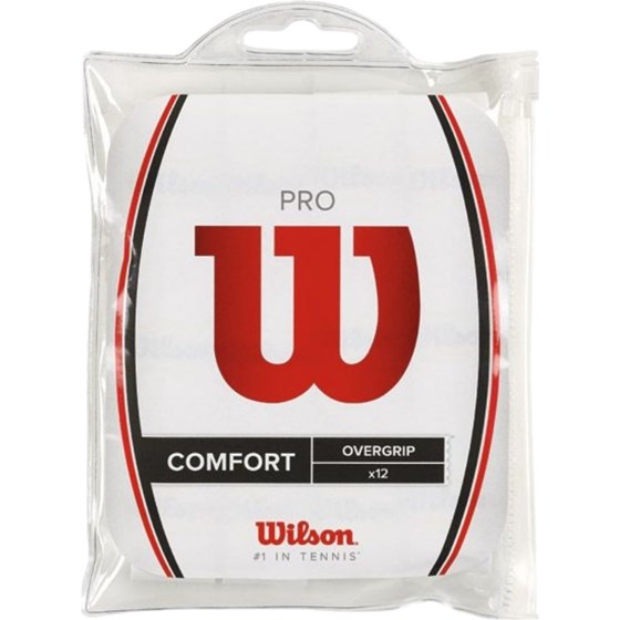 Grip Za Reket Wilson Pro Comfort 12Pack Bijeli