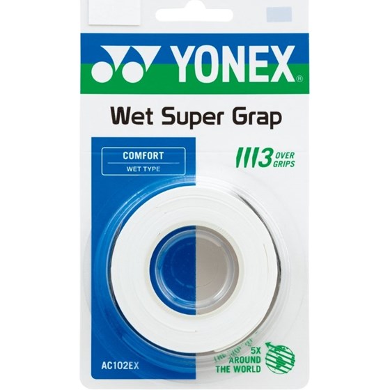 Grip Za Reket Yonex Wet Super Grap Comfort Bijeli