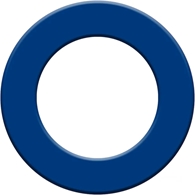 Zaštitni Okvir Za Pikado Metu Bullet PU Plava