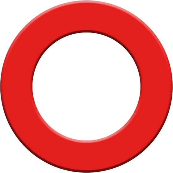 Zaštitni Okvir Za Pikado Metu Bullet PU Crvena