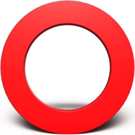 Zaštitni Okvir Za Pikado Metu Bulls Plain PU Crvena