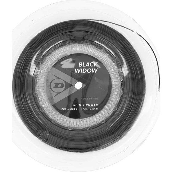 Žica Za Tenis Dunlop Black Widow 1.26mm