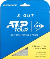 Žica Za Tenis Dunlop S-Gut 1.32mm 12m Bijela