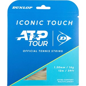 Žica Za Tenis Dunlop Iconic Touch 1.30mm 12m Natural