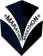 Pikado Pera Marathon Logo Crna