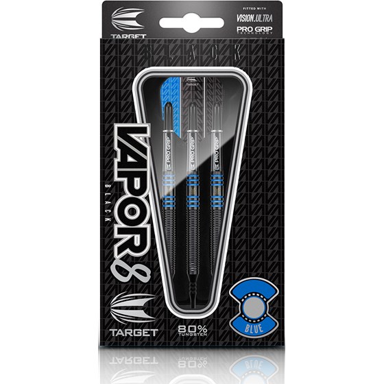 Strelice Za Pikado Strelice Za Pikado Vapor8 Crna 80% Tungsten Plava