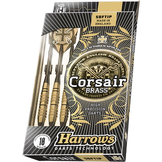 Strelice Za Pikado Corsair Brass Plava